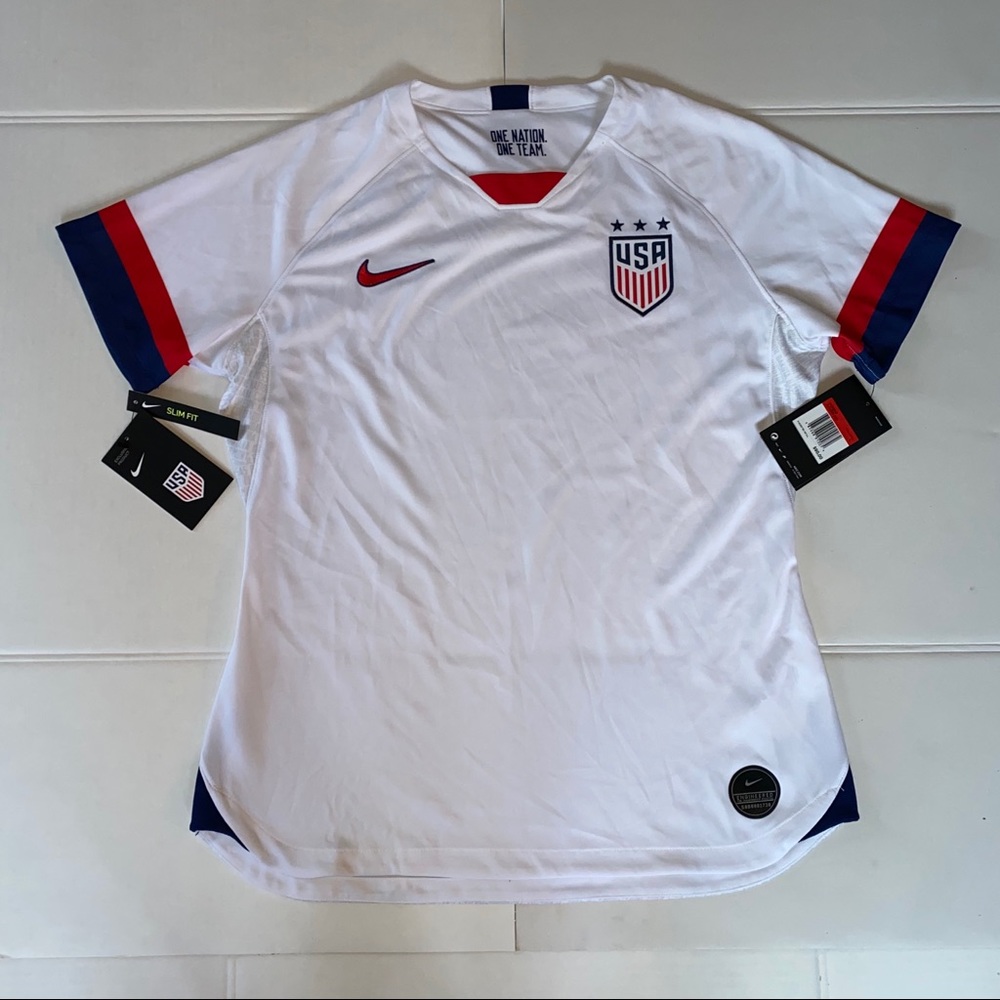 Nike USA 2019 Womens Home Soccer Jersey